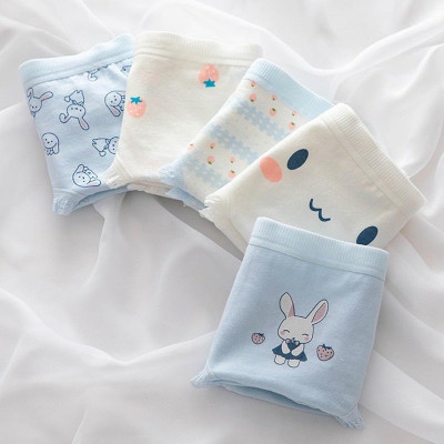 Quần Lót Nữ Cotton Mềm Mịn Họa Tiết Kute Ngang Eo Thời Trang Dễ Thương WL75