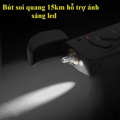 Bút dò lỗi sợi quang SGV 15km sử dụng pin sạc mẫu mới 2024