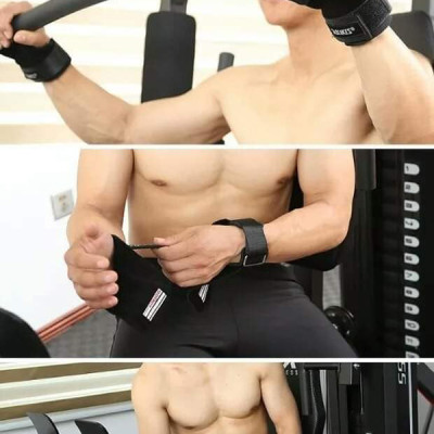 Găng Tay Tập GYM Lifting Grips Aolikes Pro Hở Mu Bàn Tay (1 Đôi) 