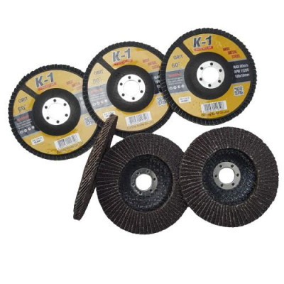 10 viên Đá nhám xếp 60# | Đĩa ráp xếp | Bánh nhám xếp K1 D100 60#
