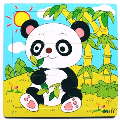 Tranh Ghép 2D Thông Minh Bằng Gỗ An Toàn Cho Bé