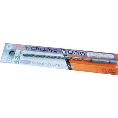 Combo Vít bê tông 5mm đầu bằng F570 & Mũi khoan tường 4.3mm đuôi lục giác (loại dài) Unika (Không cần tắc kê nhựa)