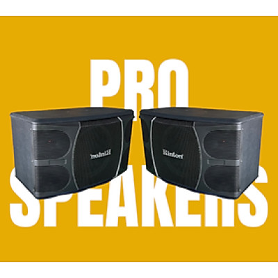 Loa Karaoke gia đình Rinton RT-866 Bass 25 cm, 3 đường tiếng(Hàng Chính Hãng)