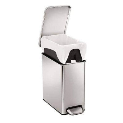 Thùng rác chữ nhật 10l Simplehuman Hàng chính hãng