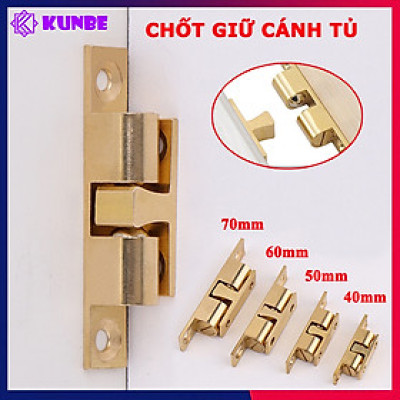 Chốt Giữ Cánh Tủ KUNBE Cố Định Cánh Cửa Sang Trọng Thẩm Mỹ Nhiều Kích Cỡ Lựa Chọn