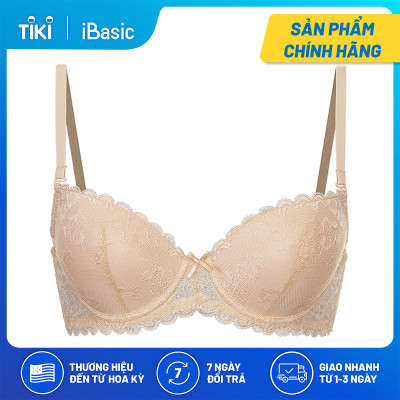 Combo 2 áo ngực demi mút vừa ren iBasic VA086