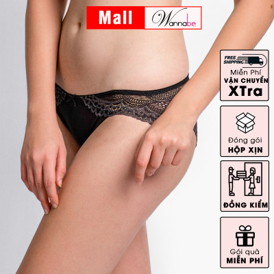 QUẦN LÓT REN PHỐI THUN LẠNH WANNABE QL240 NỮ TÍNH