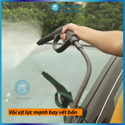 Máy xịt rửa xe INGCO HPWR15028 1500W dây đồng, motor từ không chổi than