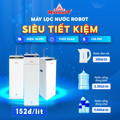 Máy Lọc Nước Nóng Thông Minh Lạnh ROBOT GrandPlus-9 - Hàng Chính Hãng