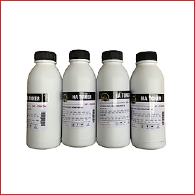 Combo 4 lọ mực cho máy in Canon / HP: Nạp cho hộp mực HP12A, 15A, 49A, 05A, 16A… / Canon HP 303, EP 308, EP 309, EP 315, EP 319 ( Hàng nhập khẩu )