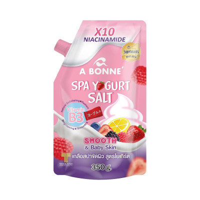 Muối Tắm Sữa Chua A Bonne Spa Yogurt Salt Làm Trắng & Mềm Mịn Da 350g