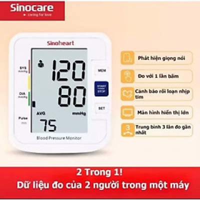 MÁY ĐO KIỂM TRA HUYẾT ÁP SỨC KHỎE HÀNG NGÀY GIỌNG NÓI TIẾNG VIỆT THÔNG MINH