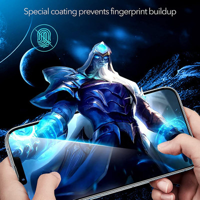 Miếng Dán Kính Cường Lực ESR Ultra Tough cho iPhone 13 Pro Max (Bộ 2 Miếng) - Hàng Nhập Khẩu