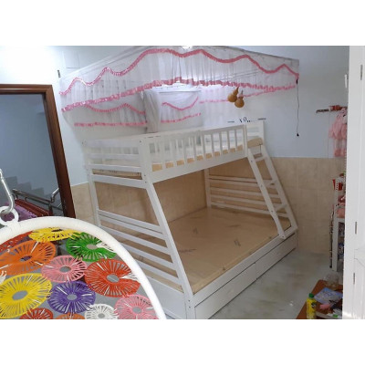 Giường Tầng Bình Long (Trắng)