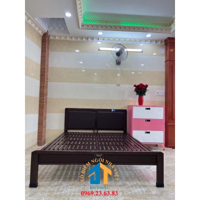 Giường sắt hộp Tân Cổ Điển 1M6X2M - ĐẠI THÀNH