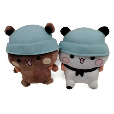 BUBU DUDU búp bê gấu trúc biểu tượng cảm xúc túi búp bê hoạt hình