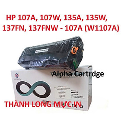 Hộp mực 107A Có Chíp Dành cho HP MFP 135A 135w 137fn 137fw 137fnw - 107w - w1107a tương thích lắp vào là in, mới 100% Hàng chính hãng Alpha Cartridge 