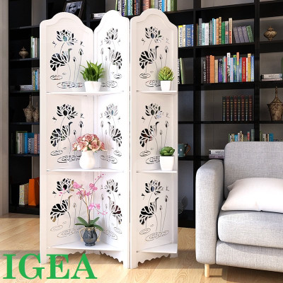 BÌNH PHONG SEN NƯỚC CÓ KỆ BỘ 4 TẤM 