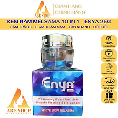 Kem ENYA Melasma - Giảm Thâm Nám - Trắng Da - Ngừa Lão Hóa - WHITENING PEARL ANTIRICH BEAUTY FIRMING SKIN CREAM 25G