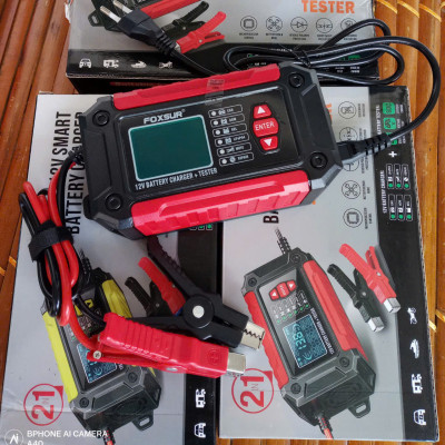 Bộ Sạc Bình Và Test Ắc Quy Thông Minh FOXSUR 12V - Công Nghệ Nhật Hiện Đại