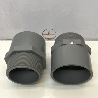 Nối ren ngoài PVC phi 90 Bình Minh