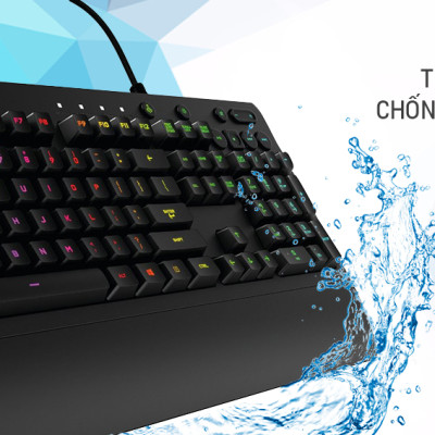 Bàn phím game có dây Logitech G213 Prodigy RGB Lightsync - Hàng chính hãng