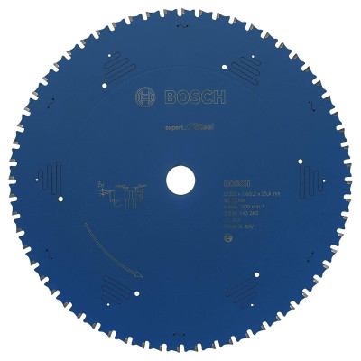 LƯỠI CẮT SẮT EU RANGE (305*25.4*2.6/2.2 T60) BOSCH 2608643060 - HÀNG CHÍNH HÃNG