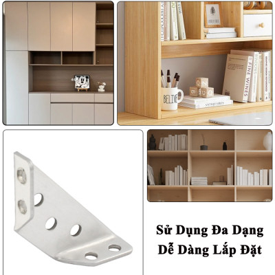 Ke Góc Vuông Đa Năng KUNBE Pat Góc Vuông 90 Độ Chốt Giữ 3 Mặt Cố Định Đồ Nội Thất Chắc Chắn