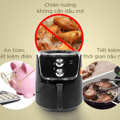 Nồi Chiên Không Dầu Magic A-801 (6.0 Lít) - Hàng Chính Hãng