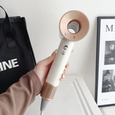 Máy Sấy Tóc Ion Âm Tốc Độ Cao OVIE H-1S - Không Cánh Quạt, 5 Đầu Sấy Đa Năng, Bảo Vệ Tóc Tối Ưu - Hàng chính hãng