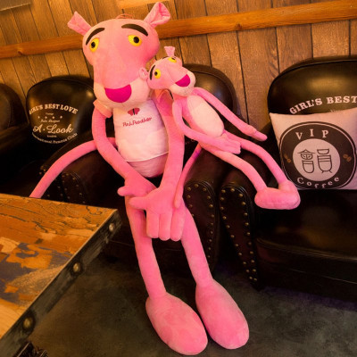 Gấu Bông Báo Hồng Pink Panther Dễ Thương (55cm--->1m5) Hàng Xịn Cao Cấp, An Toàn Cho Người Sử Dụng