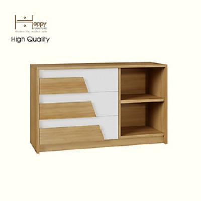 [Happy Home Furniture] PONIX, Tủ lưu trữ 3 ngăn kéo, 96cm x 32cm x 58cm ( DxRxC), THK_115