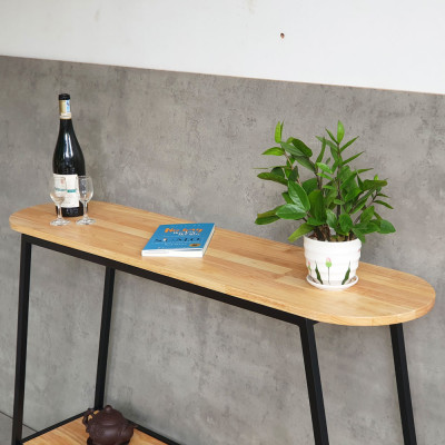 Bàn trang trí console gỗ cao su chân sắt Juno sofa CSTCT061120x30x85 cm nhiều màu lựa chọn 