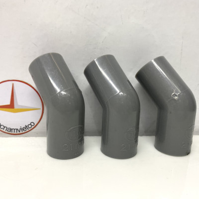 Lơi 21 nhựa PVC Bình Minh(45o ElBow)_L21 (10 cái)