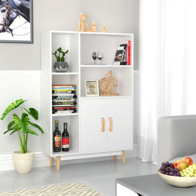 Kệ sách bằng gỗ nhỏ gọn thiết kế hiện đại SMLIFE Balmer