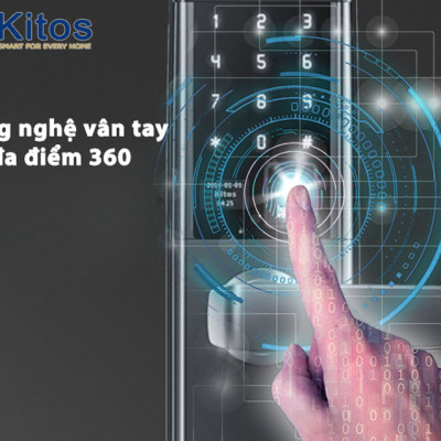 Khóa thông minh lắp đặt ngoài trời Kitos KT-DL07