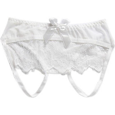 Quần lót nữ lọt khe nơ sau - Màu trắng