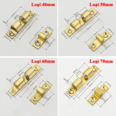 Chốt Giữ Cánh Tủ KUNBE Cố Định Cánh Cửa Sang Trọng Thẩm Mỹ Nhiều Kích Cỡ Lựa Chọn