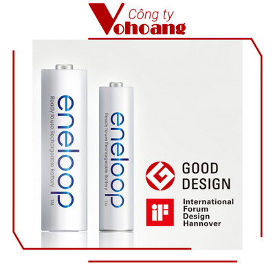 Bộ 2 Pin AA Panasonic Eneloop 2000mAh - Hàng chính hãng
