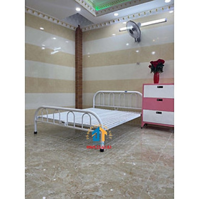 Giường sắt dáng U đơn giản 1M4X2m - ĐẠI THÀNH