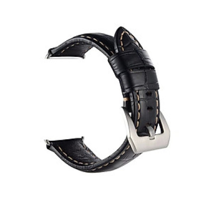 Dây da đeo thay thế cho Apple Watch 38mm / 40mm hiệu Kakapi da bò thật (Vân) - Hàng chính hãng