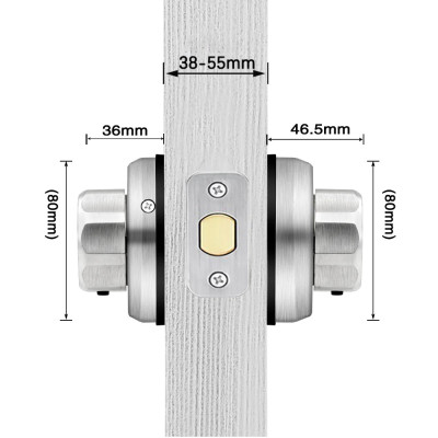 Khóa Cổng Hai Đầu Chìa Deadbolt E2