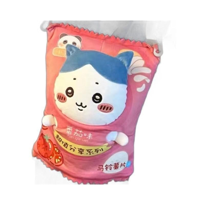 Chiikawa snack bag gấu bông COSPLAY gói Bimbim hài hước vô tri khoai tây chiên túi Usagi búp bê