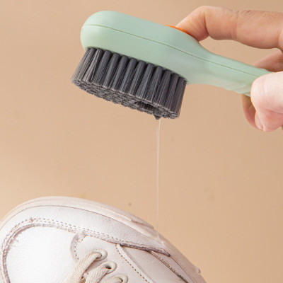 Bàn Chải Vệ Sinh Giày Đa Năng Có Ngăn Đựng Xà Phòng