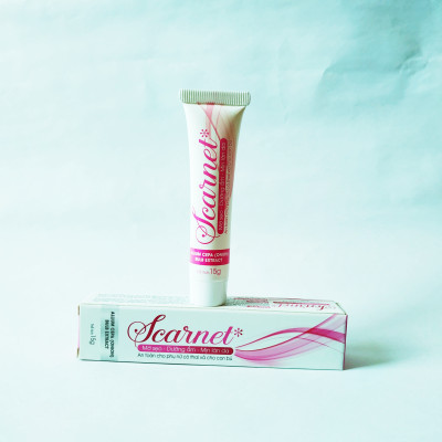 Túyp Bôi Làm Mờ Sẹo, Dưỡng Ẩm, Làm Mịn Da, Tái Tạo Tế Bào Da Mới, Hạn Chế Khô Da, Nứt Da – An Toàn Cho Phụ Nữ Có Thai Và Cho Con Bú – Scarnet Tuýp 15 Gam