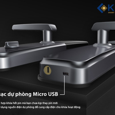 Khóa thông minh lắp đặt ngoài trời Kitos KT-DL07