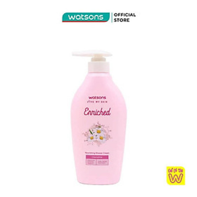 Kem Tắm Watsons Enriched Chamomile Nourishing Shower Cream 400ml