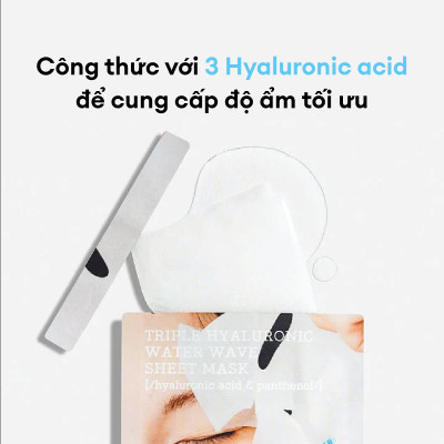 Mặt nạ COSRX Hydrium Triple Hyaluronic Water Wave Sheet Mask