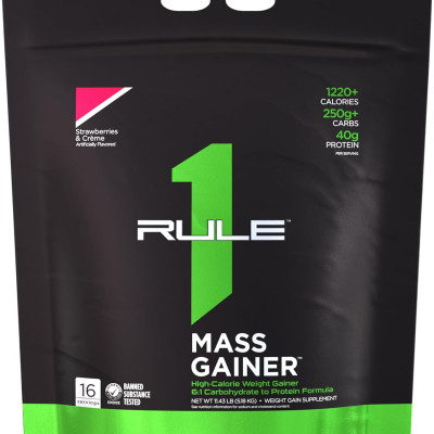 R1 Rule 1 Mass Gainer (5.2KG) Bổ Sung Calories, Protein, BCAA, Creatine Hàm Lượng Cao Giúp Tăng Cân