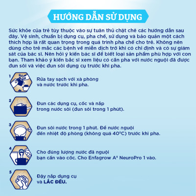 Sữa bột Enfamil A2 Neuropro 1 cho trẻ từ 0 - 6 tháng tuổi – 350g